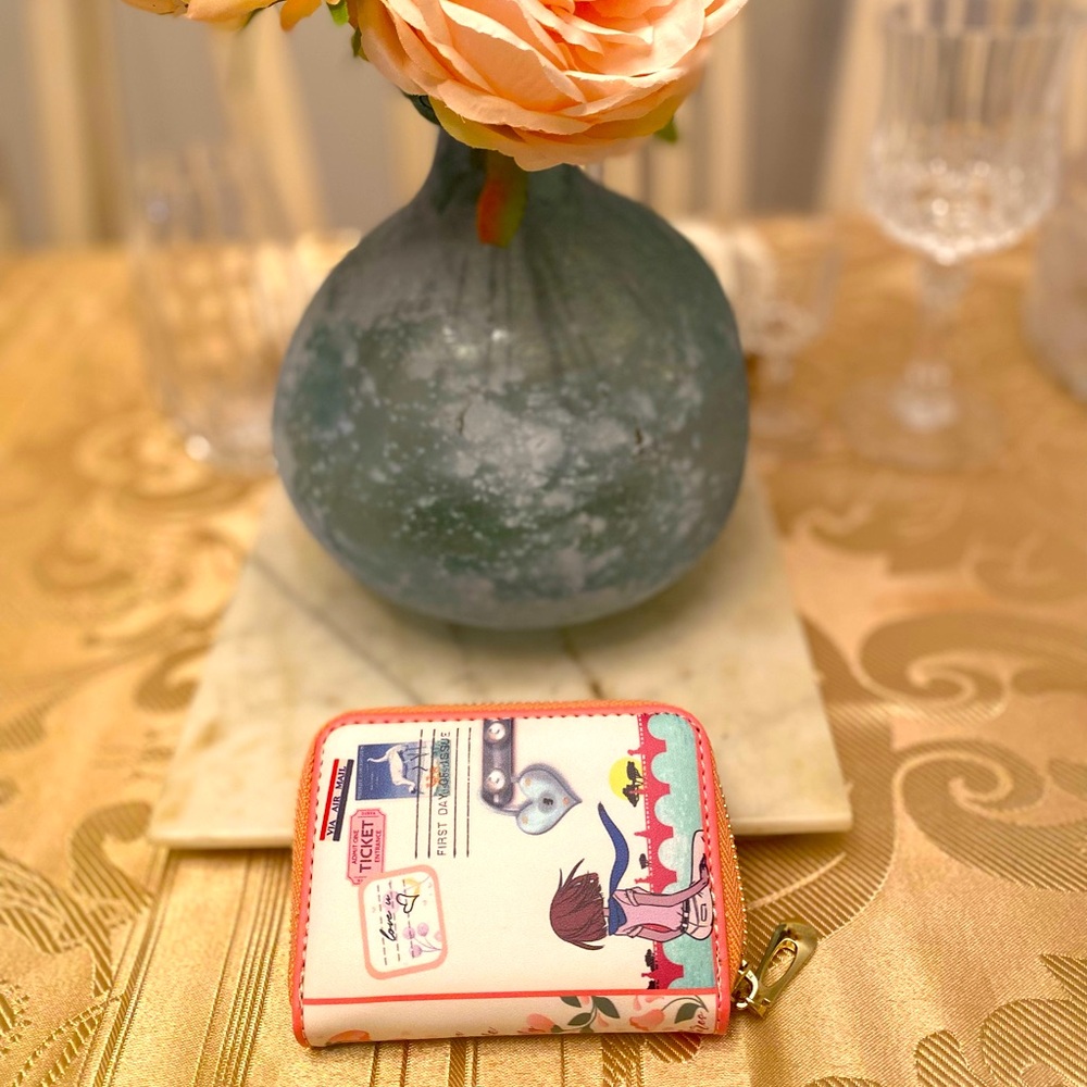 Nstilla cute accordion wallet